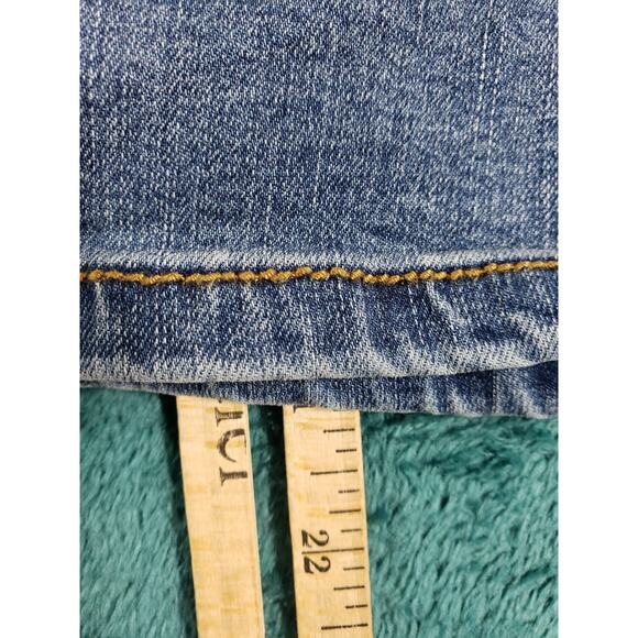 Gloria Vanderbilt Jeans Size 20 W Women Blue Stretch High Rise Pull On Capri NWT - Picture 10 of 15
